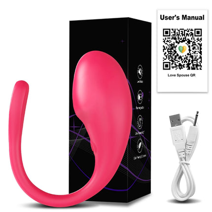 APP Bluetooth Control Clitoris Vibrator for Women Clitoral Stimulator Female G Spot Wearable Love Egg Adult Vibrating Sex Toy
