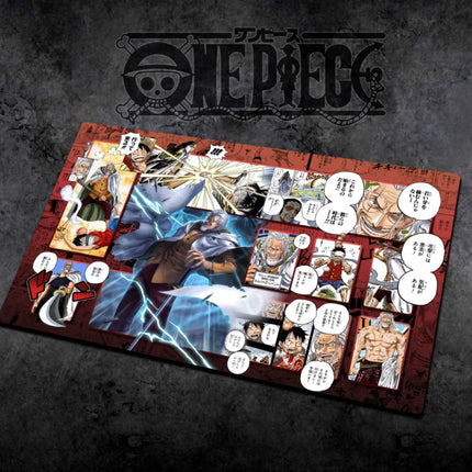 60*35cm Anime One Piece OPCG GAME Card PlayMat Comic Series New Four Emperors Teach Shankusu Buggy Luffy Chopper Collection Toys