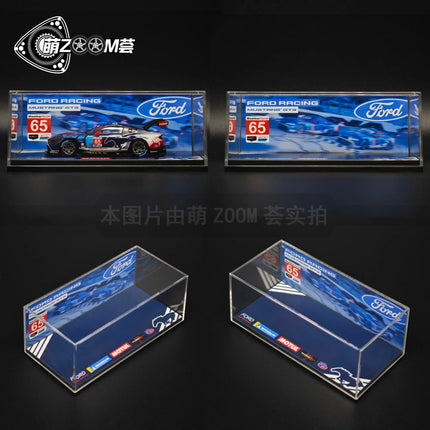 1/64 Car Model Acrylic Display Box Scene Acrylic Integrated Box