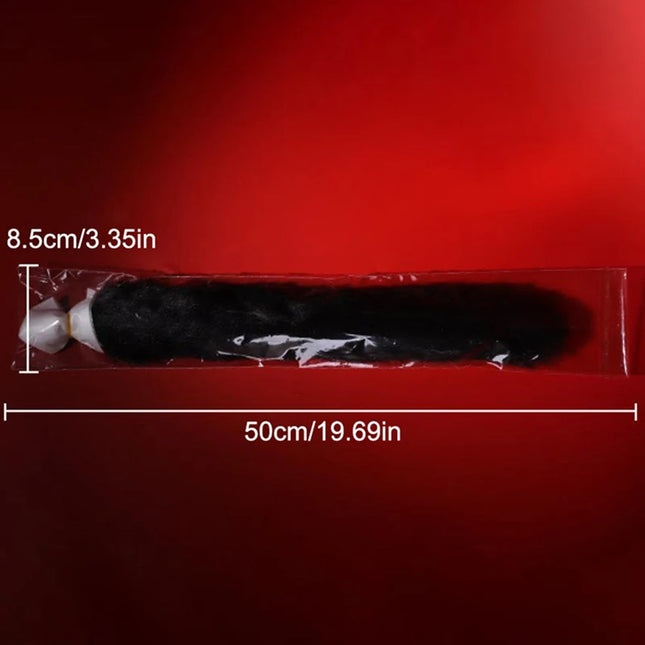 Metal Sexy Foxtail Anal Plug Role-play Sex Toy Male And Female Anal Plug Adult Game