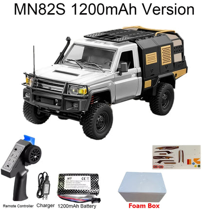 MN82 MN82PRO MN82S MN82T RC Car 1/12 4WD 2.4G Remote Control Car Climbing Off-road RC Crawler LED Light Truck RC Toys As Gift
