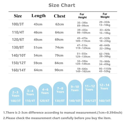 Girls' Fashion Cotton T-shirts with Cherry Fruit Pattern Short Sleeve Girls' Cute Summer Tee Shirts 3-14 Years YT01