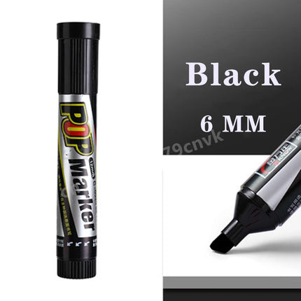 POP Waterproof Paint Permanent Sketch Graffiti Refillable Markers Pen Drawing Poster Manga Office School Art Stationery Supplies