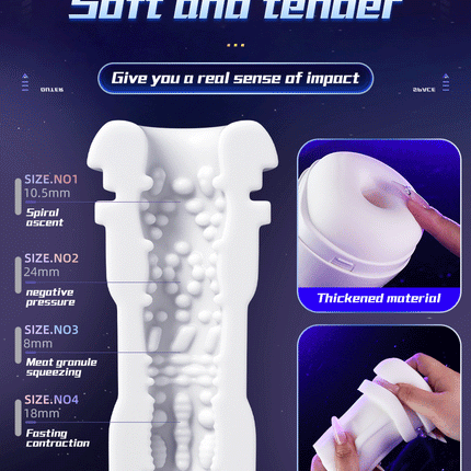 Automatic Sucking Masturbator for Men Vacuum Suction Penis Blowjob Machine Male Masturbation Vibrator Sex Toy for Adult Supplies