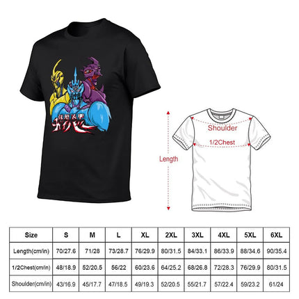 Bio Booster Armor Guyver 1, 2 & 3 T-Shirt Black Heavyweight Customized T-Shirts for Men Pack