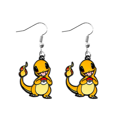 Anime Pokemon Metal Toy, Cute Figure, Pikachu, Squirtle, Psyduck, Charmander, Party Decoration Cosplay Gift