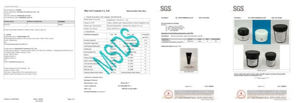 MSHARE 50g Shimmer Pink White Acrylic Gel TPO Free Glitter Shiny Extension Acryl Hard Gel Nails Sculpting Construction