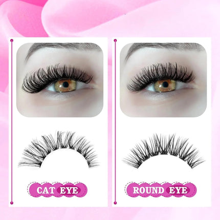 Segmental False Eyelash Set ，200pcs 30D Natural Volume Lash Clusters，DIY at Home, Perfect for Daily and Special Occasions False