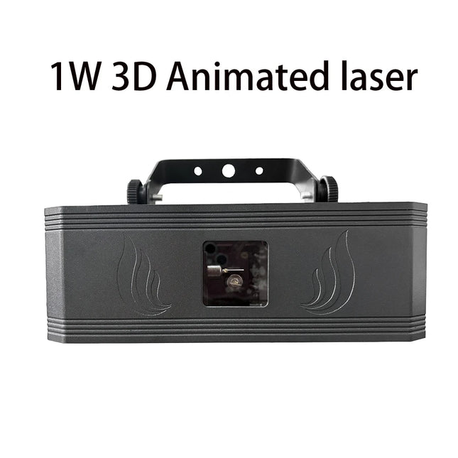 With Bluetooth APP function 1W 2W 3W 3D animation projector RGB full color stage effect DJ disco bar club wedding party light