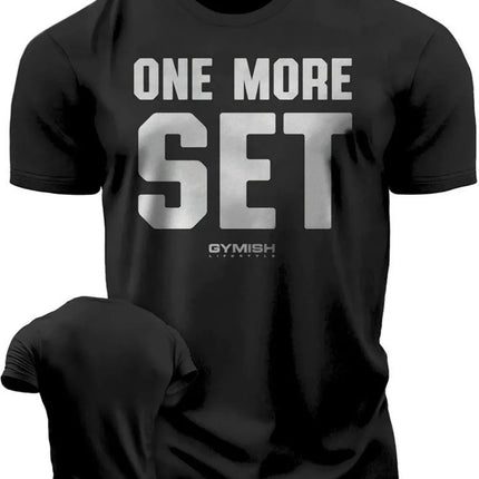 Summer new Adrenaline Power Workoout gym men's breathable round neck T-shirt high-quality letter printed casual top