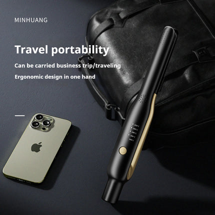Mini Hair Straightening Flat Iron 2 In 1 Hair Straightener And Curler Portable Straightening Iron Constant Temperature