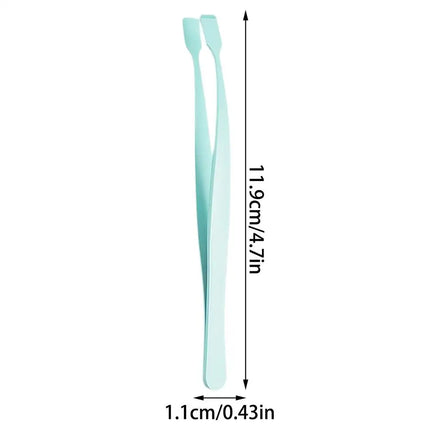 Precise Professional Makeup Tool Lash Applicator Tool Eyelash Cluster Non Slip  Applicator Tweezers for Travel Salon Separating