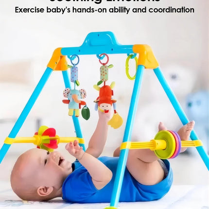 1pcs Baby Rattles Mobiles Cartoon Animal Bell Toy Newborn Baby Rattle Hanging Plush Lovely 0-24 Months Teether Toys Gift