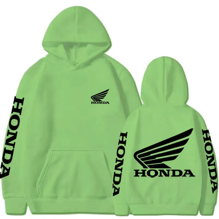 Honda Motorcycle Racing Team Competition 2025 New Men's Hoodie Spring and Autumn Fashion Outdoor Women's Sports Shirt