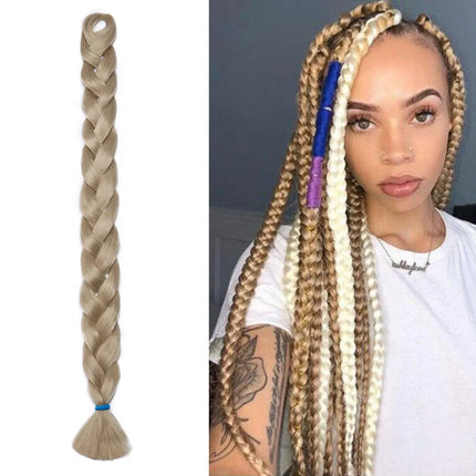 Snoilite Synthetic Jumbo Braiding Hair Extension 41Inch Long Hair Braids for DIY Box Twist Hair 165g/pcs Women Braiding Ponytail
