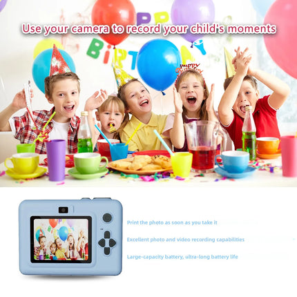 Kids Digital Camera With Instant Print Mini Printer 2.8inch Video Portable Thermal Instant Photo Print Kids Camera With Printer