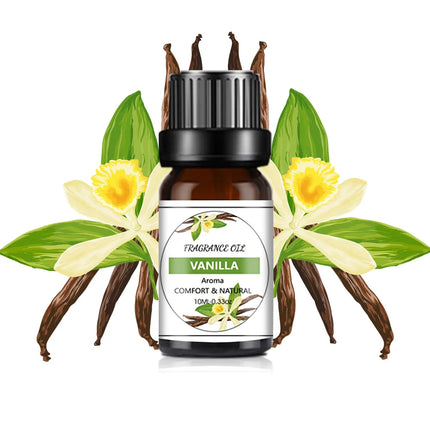 10ml Essential Oil Organic Plant 33 FLAVOR DIY Aromatherapy Plaster Candle Soap Making Aroma Fragrance Oil for Diffuser Sleep