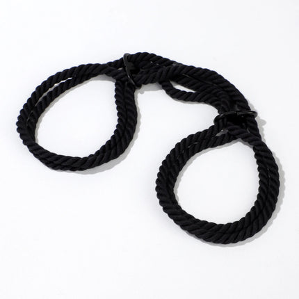 Adjustable Rope Handcuffs Erotic Slave BDSM Bondage Restraint Rope Ankle cuffs Fetish Flirt Sex Toys For Women Men Adults Games﻿