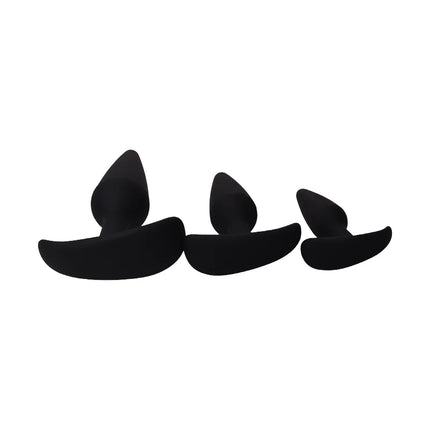 Prostate Massager 3 Different Size Silicone Plugs Anal Butt Plug Anal Dilation Trainer Adult Games Sex Toys For Men Women SM