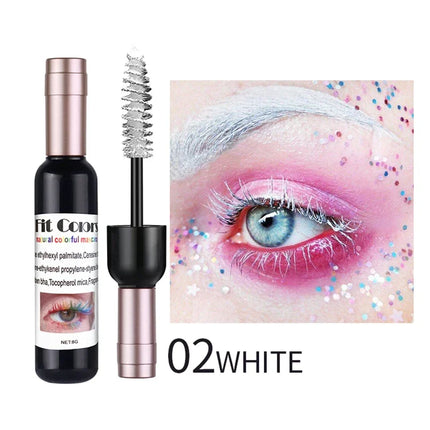 4D Silk Fiber Eyelash Mascara Waterproof Fast Dry Eyelashes Curls Extension Makeup Eyelashes Waterproof Blue Ink Eye Makeup