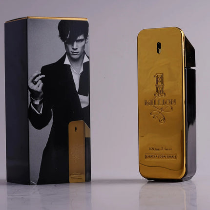1 Million Perfume Man Gold One Million Men's Cologne Luxury Woody Fragrance Eau De Toilette Long Lasting Premium Perfume 100ml