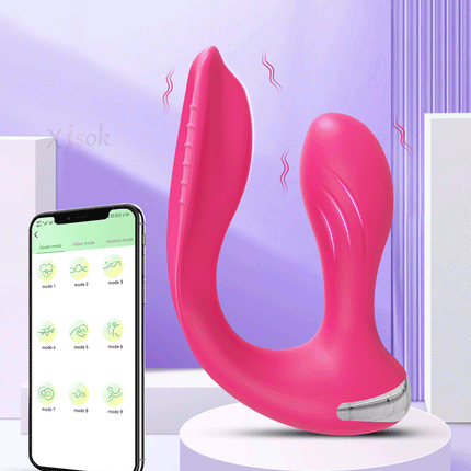 2 in 1 Sex Toys Anal Plug Penetration Vagina Vibrator Masturbation Tools for Couple Anal Masturbator Butt Plug Vibrating 18