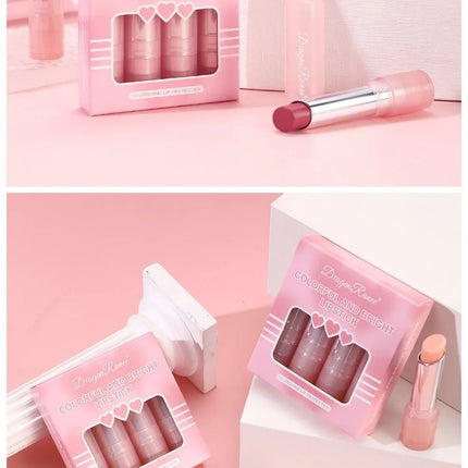 Jelly Tinted Lip Balm Moisturizing Lip-Primer Mask Cute Jelly Tinted Gloss Stick Lighten Lines Plump Lip Care Makeup Cosmetics