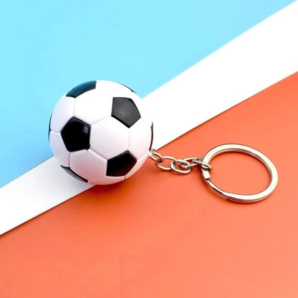 Mini Soccer Ball Keychain 3d Football Keyring for Men Women Sports Fans Bag Charm Car Key Accessory Gift 2026 New Arrival