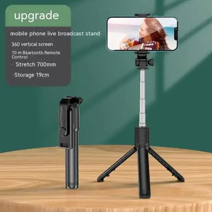 FGCLSY Monopod Remote Shutter Fill Light for iPhone Samsung Xiaomi Phone Holder Mini Tripod Wireless Bluetooth Selfie Stick