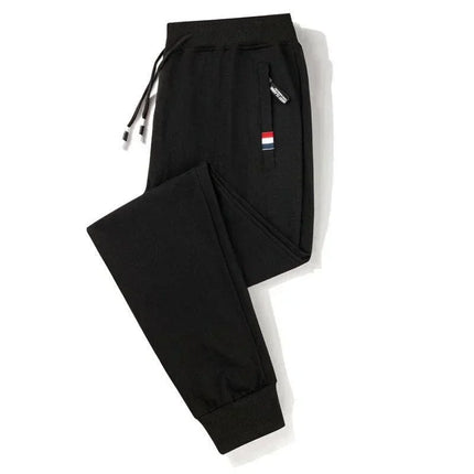 Spring Pants Men Fitness Sportswear Tracksuit Elastic Waist Sweatpants Cotton Trousers Loose Gyms Jogger Track Pants Mens M- 8XL