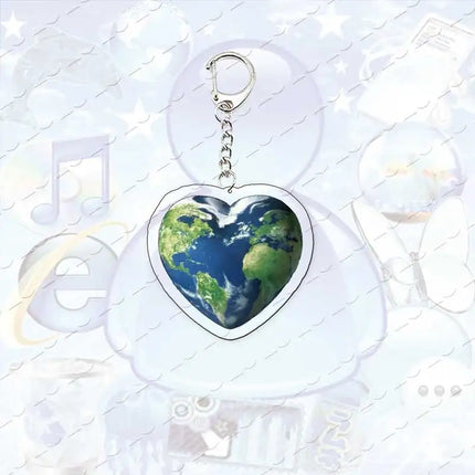 Y2K frutiger aero Keychains For Accessories Bag Charm Acrylic frutiger aero Keyrings Pendant Jewelry Fans Friends Giftr
