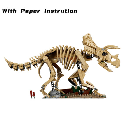 2026 Moc Posable Dinosaur Fossils Bricks Building Blocks Compatible 1154pcs Movie Dispaly Model Birthday Gifts for Adults Toys