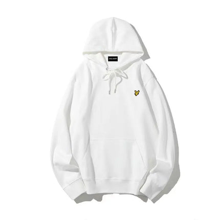 LYLE Cotton Sports Hoodie High quality Autumn Winter 2025 Eagle Logo Embroidery Daily Leisure Brand Sweatshirt for Men And Women