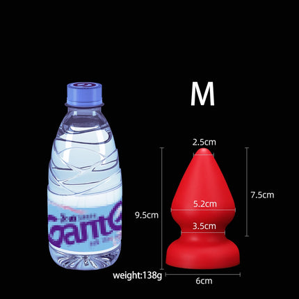 Various Sizes Huge Anal Plug Comfortable Liquid Silicone Butt Plug Strong Suction Cup Anal Dilator Adult Sex Toys for Women Anus
