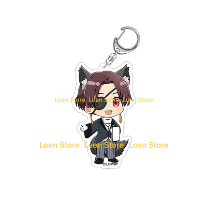 WIND BREAKER Haruka Sakura Akihiko Nirei Kyoutarou Sugishita Tasuku Tsubakino Shuhei Suzuri Wolf Butler Chibi Acrylic keychain