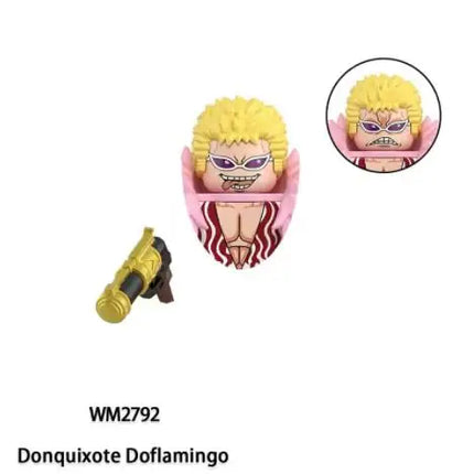 Nika Luffy Five Gear Action Figure Model Kit WM6194 WM6193 DY601S DY602S DY684 DY639 DY676 Mini Assembly Toys Children Gift
