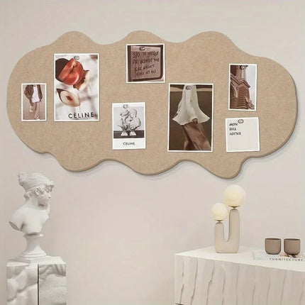 Cloud Photo Felt Message Board Wall Stickers Thickened Mssage Board Photo Culture Wall DIY Foldable Home Art Wall Decor