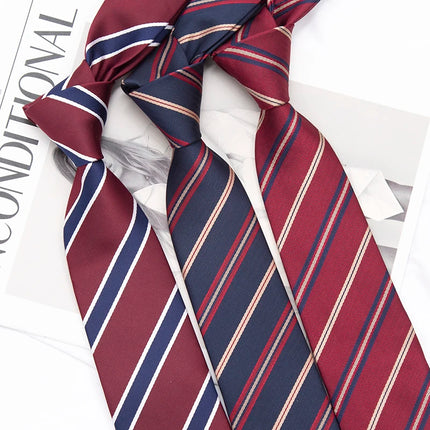 New JK Ties Women Striped Neck Tie Girls Japanese Style for JK Uniform Cute Skinny Necktie Plaid Uniform School Men Accessories