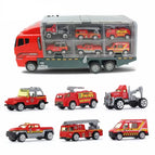 6 small 1 big cars 3