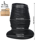 Silicone-black-L