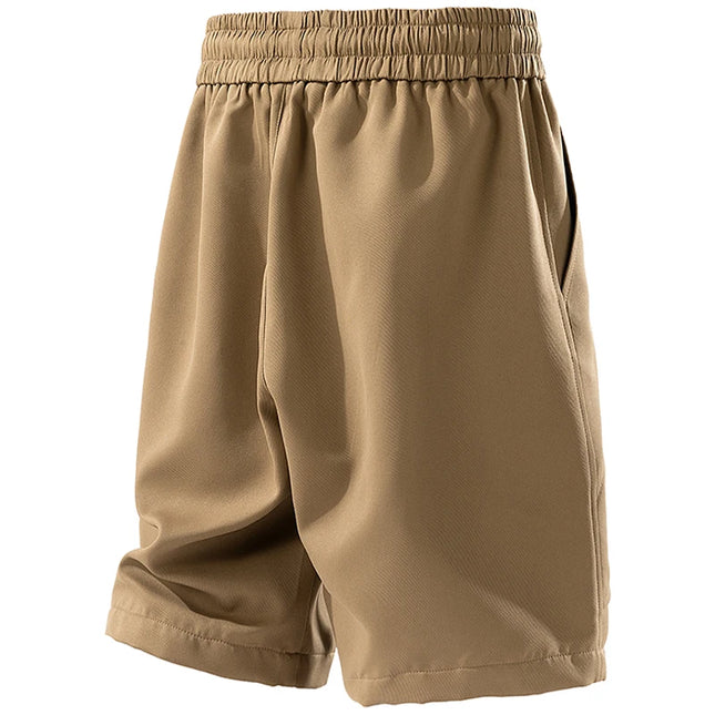 1501 Men's shorts in sizes 6XL, 7XL, 8XL, new summer men's shorts, solid color casual sports pants, five-point fitness sports pant