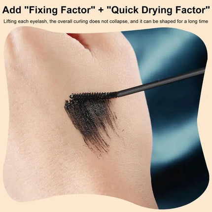 4D Mascara, Black, Waterproof, Ultra-Long, Volumizing, Long-Lasting Smudge-Proof, Perfect Festivals and Special Occasions