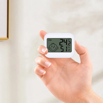 LED Thermometer Thermo-Hygrometer Multifunction Electronic Clock Temperature Humidity Meter Weather Station for Home With Alarm
