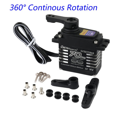 70kg Digital Servos Large Torque Magnetic Induct 8.4v Brushless Motor IP68 Steel Helical Gear For 1/8 1/10 Remote RC Car Robot