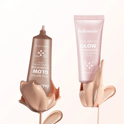 Natural Glow Enhancer Foundation Glowing Moisturizing Lightweight base Multi-purpose Face Body Glitter Cream Bronzer For Paris