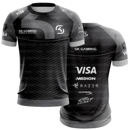 Player Game Jersey Uniform SK Gaming The Dream Short Sleeve T-shirt Men Esport Team Fans Summer Tops