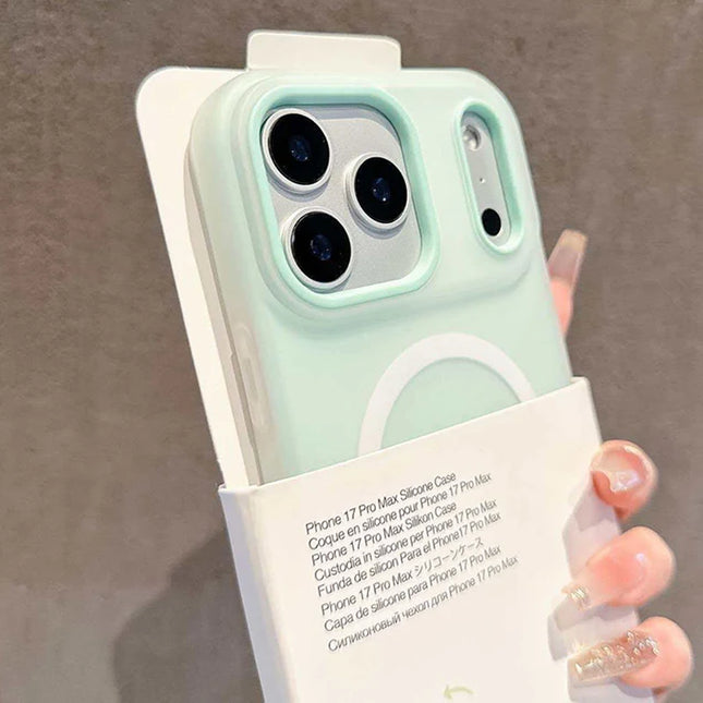 Luxury Candy Color 2 IN 1 Magnetic Case For iPhone 17 Air 16 15 14 13 12 11 Pro Max Plus For Magsafe Wireless Charge Matte Cover