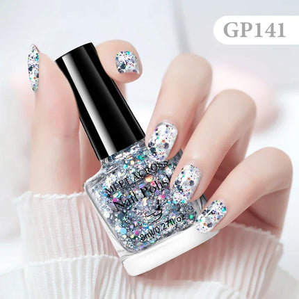 8ml Water-Based Nail Polish 48 Colors Long Lasting Quick Drying No Need of Lamp to Cure Nail Supplies Vernis for Nails Manicure