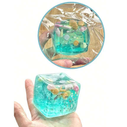 100+Pcs Surprise Box Toys, Novelty Stress Relief Toys, Assorted Squishy Figures Blind Box.  And Axolotl Designs.
