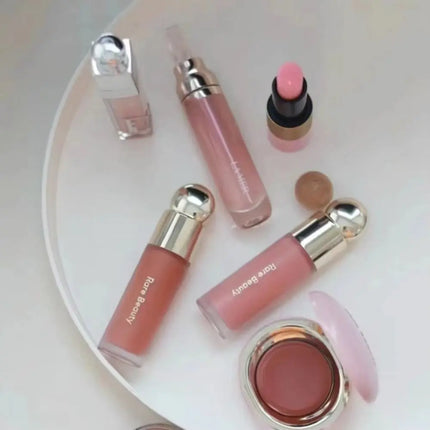 Fashion 7.5ml Lipstick Blush Cream Watery Light Waterproof Face Shadow Blusher Moisturizing Facial Rouge Woman Girl